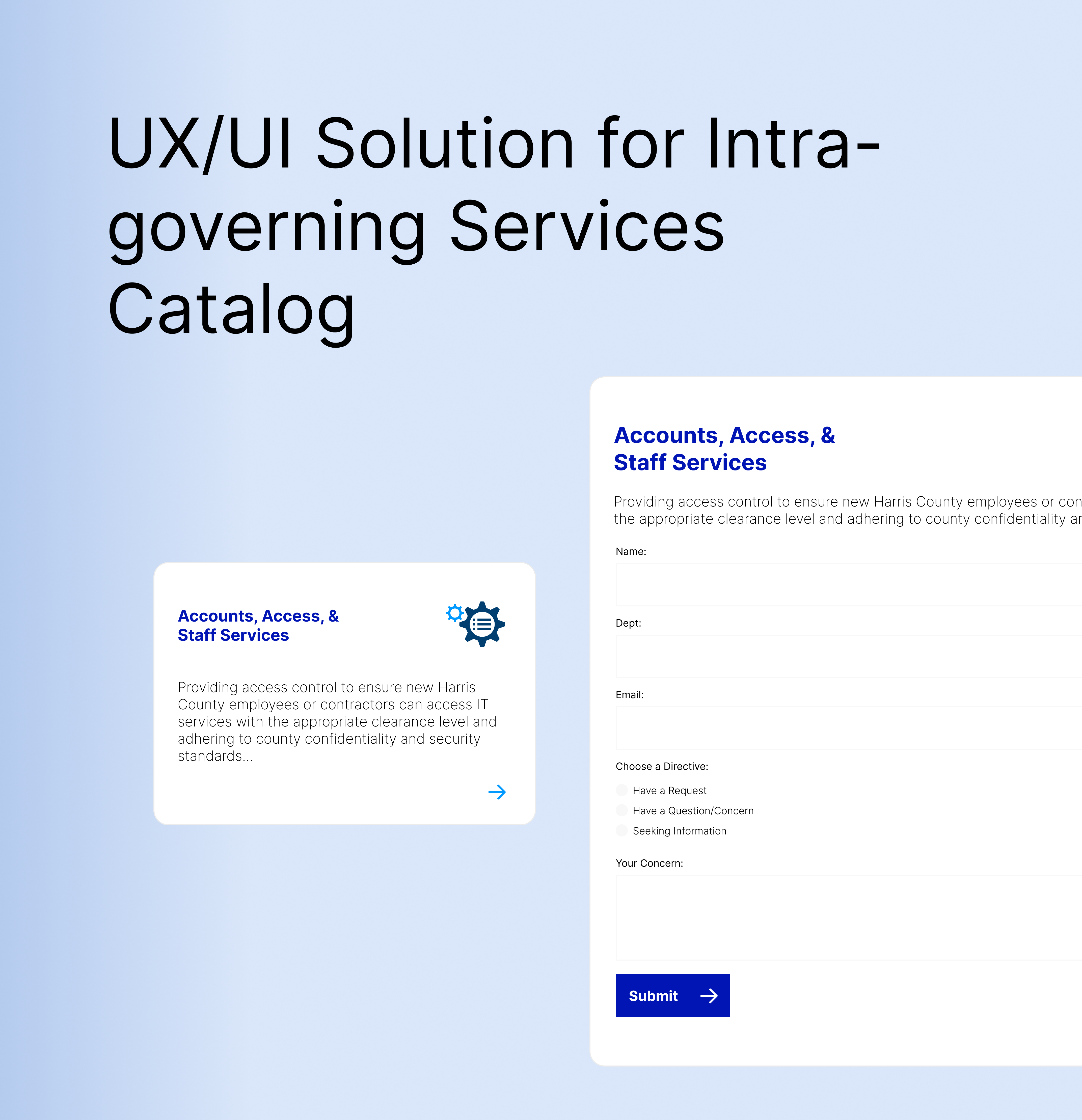 Harris County Universal Services