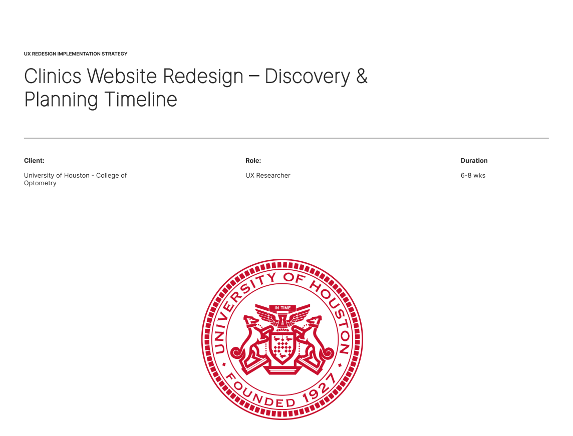 University of Houston - College of Optometry